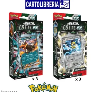 INGROSSO - Pokémon Mazzi Lotta EX - 3 Houndoom EX + 3 Melmetal EX (tot. 6 Mazzi )