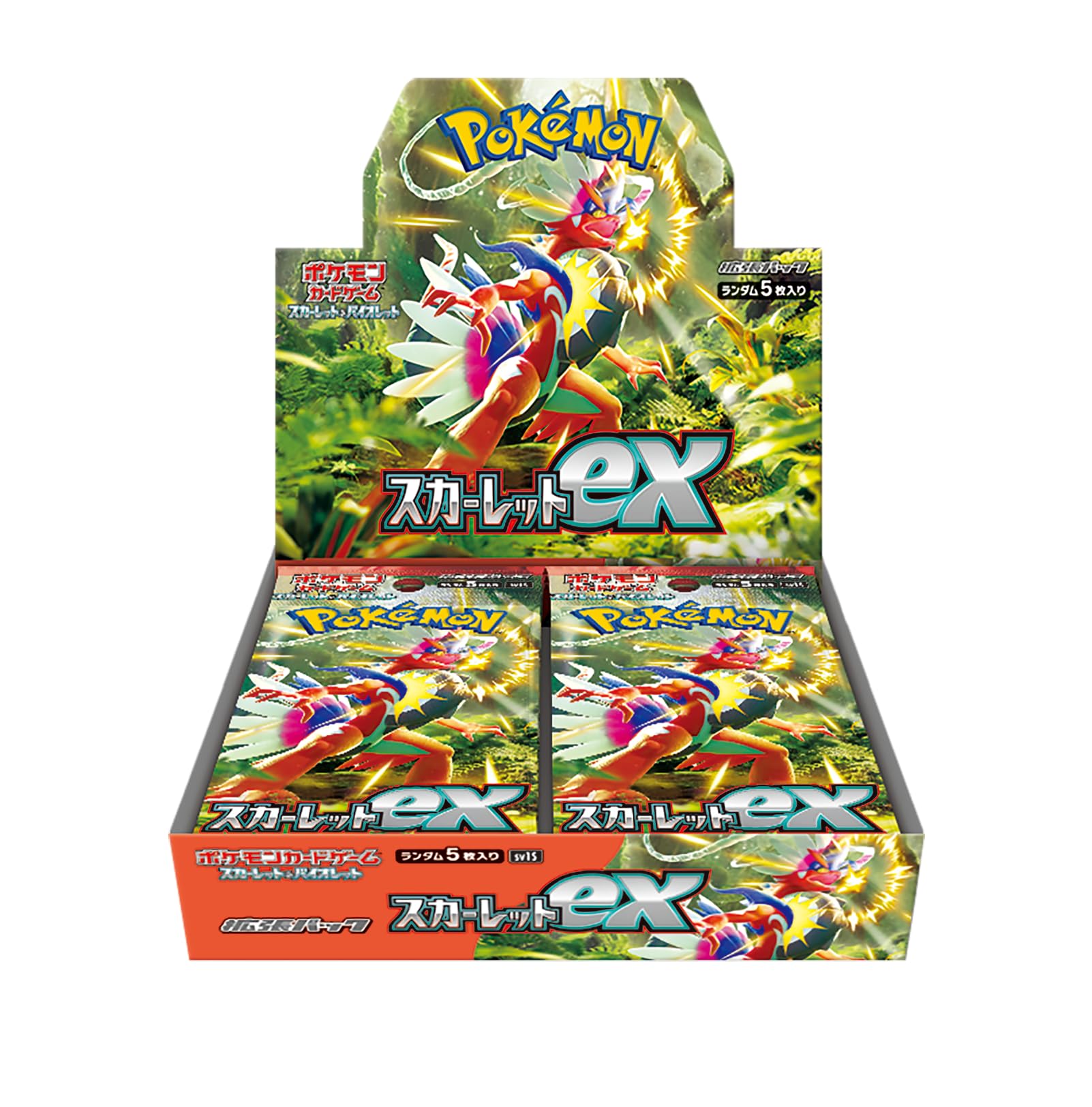 Pokemon Card Game Scarlet & Violet Expansion Pack Scarlet ex Box (Japanese) - immagine 2