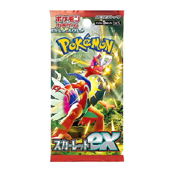 Pokemon Card Game Scarlet & Violet Expansion Pack Scarlet ex Box (Japanese) - immagine 3